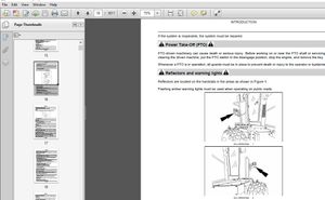 New Holland Speedrower 200 &amp; 240 Tier 3 Self-Propelled Windrower Service Manual (48143361)