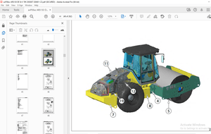 AMMANN ARS 130 TAHAČOVÝ VÁLEC NÁVOD K OBSLUZE 2393007 - PDF