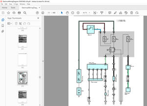 Toyota 2004 Land Cruiser UZJ100 Series Electrical Wiring Diagram Manual EWD548U - PDF DOWNLOAD