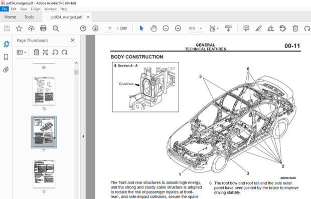 Mitsubishi 2007 Lancer X Service Manual – PDF DOWNLOAD