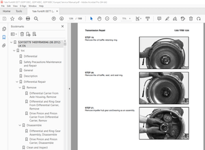 Yale Forklift E877 (GDP130EC, GDP140EC, GDP160EC Europe) Service Manual PDF