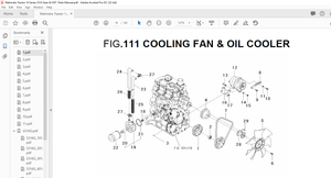 Mahindra Tractor 16 Series 3316 Gear &amp; HST Parts Manual – PDF DOWNLOAD