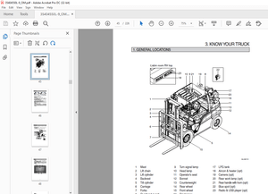 Hyundai Forklift 35/40/45/50L-9 Operator’s Manual 2023 - PDF DOWNLOAD