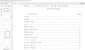 Hitachi Hydraulic Excavator UH04M (Mud Type) Parts List Manual (P156-1) – PDF DOWNLOAD
