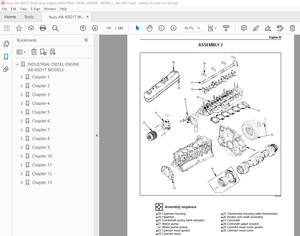 Isuzu AA-6SD1T Diesel Engine Workshop Manual - PDF DOWNLOAD 