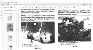 Gehl MC2240 MC2270 Mower Conditioners Operator’s Manual 904987 – PDF DOWNLOAD