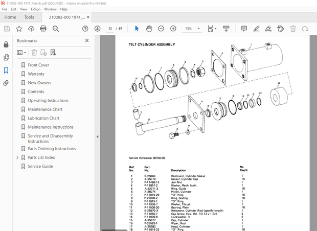 BT Prime-Mover RS Series Truck RS-20 RS-30 RS-40 Operating Maintenance &amp; Parts Manual - PDF DOWNLOAD