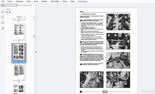 1997 Aprilia Pegaso 650 Service &amp; Repair Manual – PDF DOWNLOAD