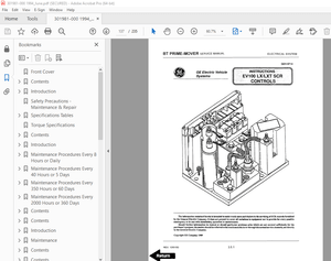 BT-Prime Mover RC-30B RC-40B RC-50B Electric Stand-up Rider Truck Repair Manual - PDF DOWNLOAD