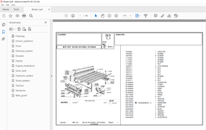 Laverda 255 REV Agricultural Tractor Parts Manual PDF