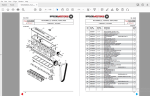 Steyr MO266K43 Marine High Power Solas Parts Manual 68222001 – PDF