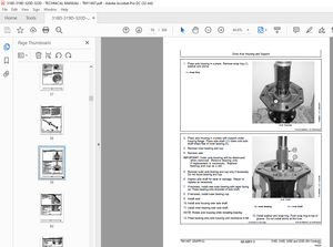 John Deere 318D, 319D, 320D and 323D Skid Steer Loader Repair (EH Controls) TECHNICAL MANUAL TM11407