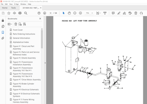 BT Prime-Mover OE-30B Electric Order Selector Parts Manual - PDF DOWNLOAD