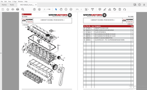 Steyr MO156K25 Marine Turbo Diesel Solas Parts Manual_682300001 – PDF DOWNLOAD