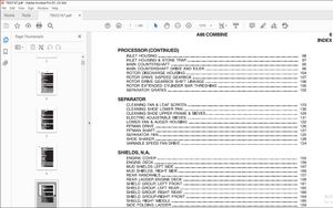 Gleaner NA Harvesting A86 Combine Repair Time Schedule Manual 79033167A – PDF DOWNLOAD