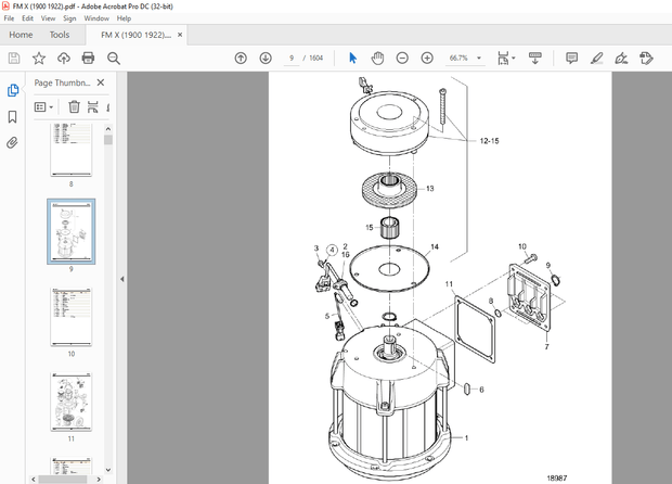 STILL STED Forklift Reach mast stacker FM-X Spare Parts List Manual (1900 1922) – PDF DOWNLOAD