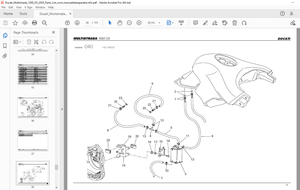Ducati MULTISTRADA 1000 DS 2005 Parts Manual PN 91511882C - PDF DOWNLOAD