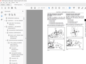 Link Belt 130X4 130X4 LC 130X4 DZ HYDRAULIC EXCAVATOR OPERATOR&#x27;S MANUAL - PDF DOWNLOAD