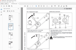 Ammann APR 4920 APR 5920 Hatz 1B40 Operating Manual PDF