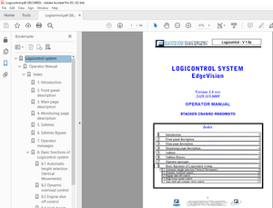 Fantuzzi Reggiane Stacker CS45/50 RS50/60/70 Logicontrol System Operator Manual   -PDF DOWNLOAD