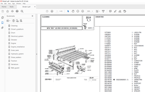 Laverda 225 REV Agricultural Tractor Parts Manual 551500163-551500296 – PDF DOWNLOAD