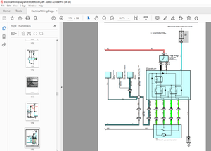 Toyota 2002 Land Cruiser UZJ100 Series Electrical Wiring Diagram Manual EWD469U - PDF DOWNLOAD