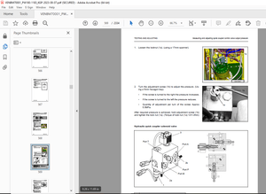 Komatsu PW180-11E0 Wheeled Excavator Repair Service Manual VENBM70001 - PDF DOWNLOAD