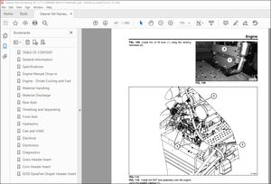 Gleaner NA Harvesting S67 S77 Rotary Combine Service Manual 79034327D – PDF DOWNLOAD