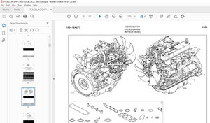 Wacker Neuson 50Z3 Crawler Excavator Parts Manual 1000125820 - PDF DOWNLOAD