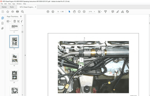 MTU Diesel Engine 12V 4000 M53R 16V 4000 M53R Operating Instructions Manual MS150036-02E PDF