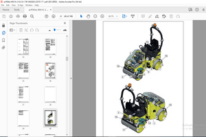 AMMANN ARX 12-2 ARX 16-2 ARX 20-2 RULLO TANDEM MANUALE D’USO - PDF