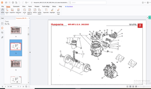 Husqvarna WR-WR 250-360 CR 250 2000 Parts Manual - PDF DOWNLOAD