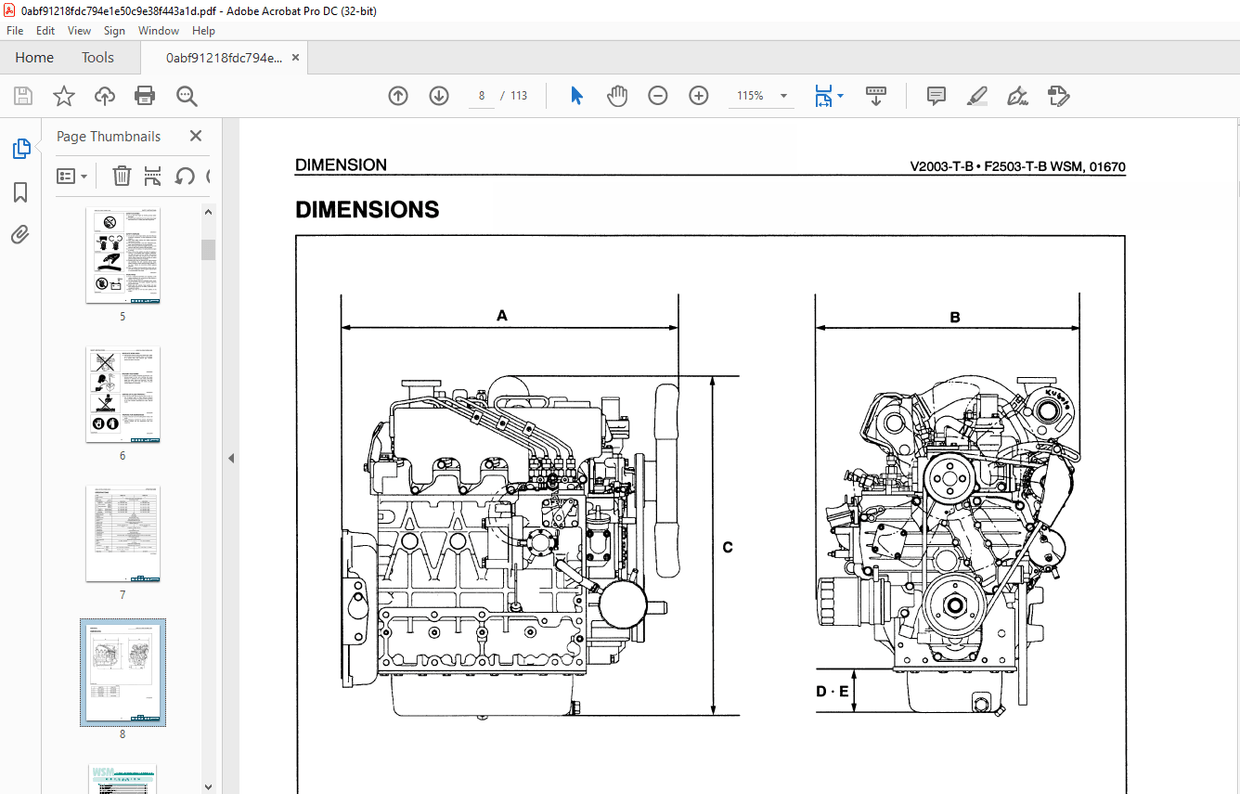 Nanni Diesel Engine Base 4.200 TD – N4.60 Workshop Manual 60300128 ...