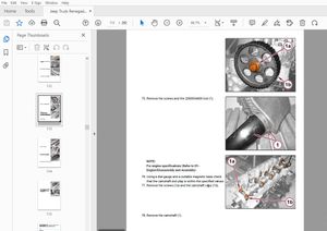 Jeep Truck Renegade 2016 2WD L4-1.4L Turbo Engine Repair Manual – PDF DOWNLOAD