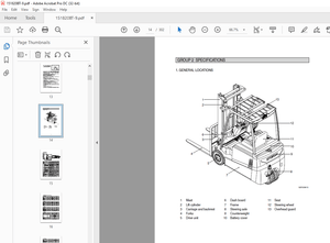 Hyundai Forklift 15/18/20BT-9 Service Manual 2023 – PDF DOWNLOAD