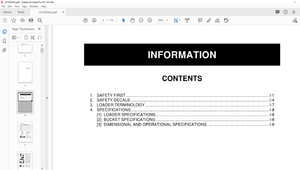 Kubota LA1403AU Front Loader Workshop Manual – PDF DOWNLOAD
