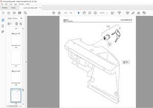 STILL STED Forklift Electric Lock and Keys Fork Truck Spare Parts List Manual – PDF DOWNLOAD