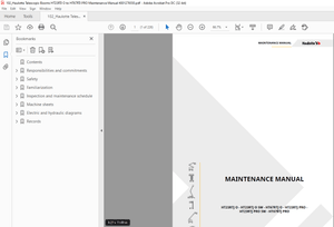 Haulotte Forklift HT23RTJ O HT23RTJ O SW HT23RTJ O – HT23RTJ O SW – HT67RTJ O  Maintenance Manual