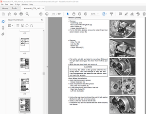 Kawasaki 1400GTR CONCOURS 14 ABS CONCOURS 14 Motorcycle Service Manual - PDF DOWNLOAD 