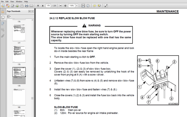 Komatsu WA250-3 wheel Loader Operation &amp; Maintenance Manual PDF DOWNLOAD