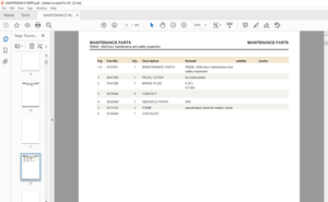 Still STED Forklift Electric Fork Truck Maintenance Parts List Manual – PDF DOWNLOAD