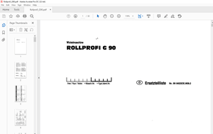 Pottinger Tractor RDLLPRDFI G 90 Ersatzteilliste Manual – PDF DOWNLOAD