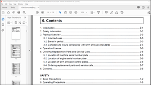 Gehl Z17 Compact Excavator Operator’s Manual 50940103 – PDF DOWNLOAD