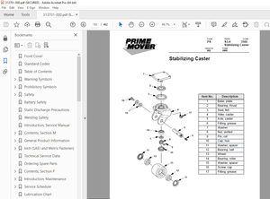  BT-Prime Mover RMX HMX Electric Low Lift Pallet Truck Service Manual PDF DOWNLOAD 