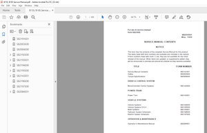 Daewoo Doosan Forklift B15S B18S Service Manuals SB2191E01 - PDF DOWNLOAD