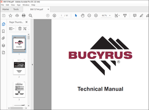 CAT Bucyrus Reedrill MK4HE D Single Boom Hydraulic Jumbo Operator Manual SN S07-4535 – PDF DOWNLOAD