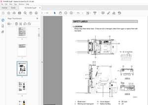 Hyundai 16/18/20B-9F Electric Forklift Operator’s Manual 2023 - PDF DOWNLOAD