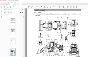 Hyundai HL955A TM Wheel Loader Operator’s Manual 2023 – PDF DOWNLOAD