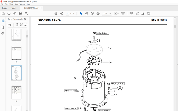 Still Forklift EGU-M Electric Pallet Truck Spare Parts List Manual – PDF DOWNLOAD