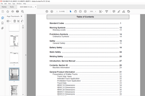 Toyota 6BWC10/15/20 6BWS11/15/20 6BWR15 Electric Walkie Lift Truck Service Manual - PDF DOWNLOAD